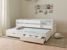 Кровать двухуровневая с ящиками «Лапландия» в Эсэ-Хайе - ehseh-hajya.mebel-nsk.ru | фото