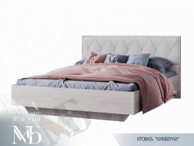Кровать двуспальная 1,6м Кимберли КР-13 в Эсэ-Хайе - ehseh-hajya.mebel-nsk.ru | фото