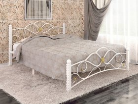 Кровать двуспальная Гарда-3 на металлокаркасе 1,4 м в Эсэ-Хайе - ehseh-hajya.mebel-nsk.ru | фото