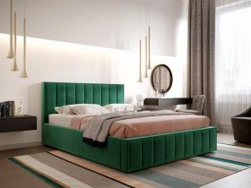 Кровать мягкая 1,4 Вена стандарт, вар.1 в Эсэ-Хайе - ehseh-hajya.mebel-nsk.ru | фото
