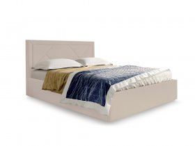Кровать мягкая 1,6 Сиеста стандарт, вар.2 в Эсэ-Хайе - ehseh-hajya.mebel-nsk.ru | фото
