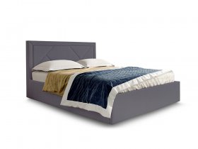 Кровать мягкая 1,6 Сиеста стандарт, вар.3 в Эсэ-Хайе - ehseh-hajya.mebel-nsk.ru | фото