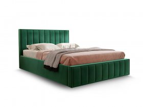 Кровать мягкая 1,6 Вена стандарт, вар.1 в Эсэ-Хайе - ehseh-hajya.mebel-nsk.ru | фото