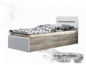 Кровать односпальная Наоми КР-12 в Эсэ-Хайе - ehseh-hajya.mebel-nsk.ru | фото