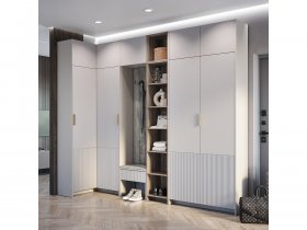 Модульная прихожая Пандора (кашемир/MF03) в Эсэ-Хайе - ehseh-hajya.mebel-nsk.ru | фото