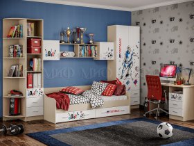 Модульная спальня Вега NEW Boy в Эсэ-Хайе - ehseh-hajya.mebel-nsk.ru | фото