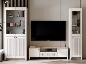 Модульная стенка Валенсия в Эсэ-Хайе - ehseh-hajya.mebel-nsk.ru | фото