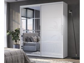 Шкаф-купе Крафт-6 2,0м (белый) в Эсэ-Хайе - ehseh-hajya.mebel-nsk.ru | фото